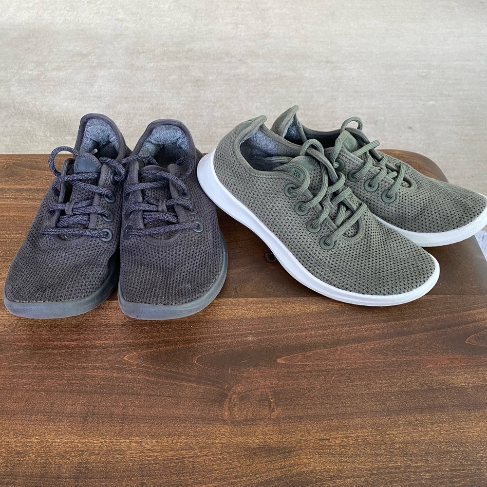 Tree Runner womens Allbirds shoes. Size 8